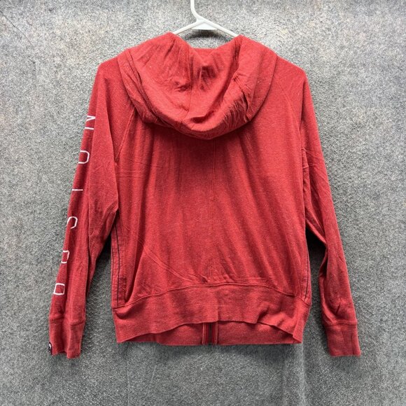 Boston Red Sox Hoodie Women Small Red Full Zip MLB Baseball Nike Sweatshirt - Picture 2 of 10